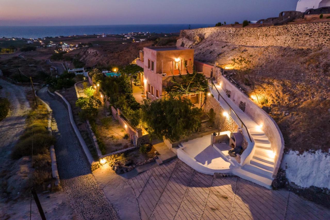 Aurora Villa By K&K Oia  Luaran gambar