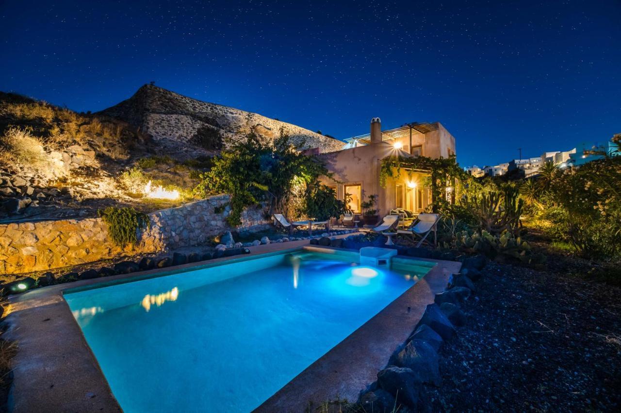 Aurora Villa By K&K Oia  Luaran gambar