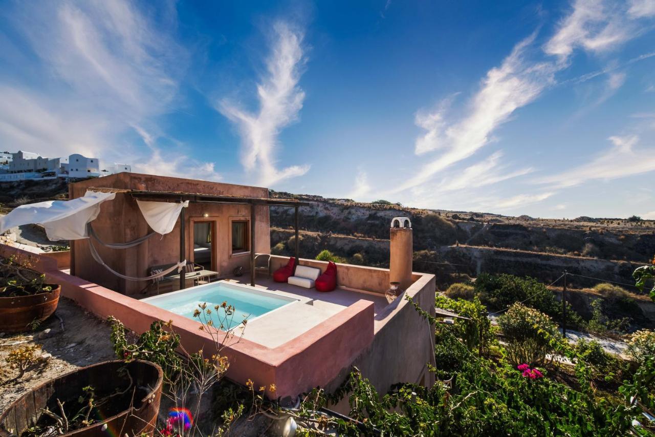 Aurora Villa By K&K Oia  Luaran gambar
